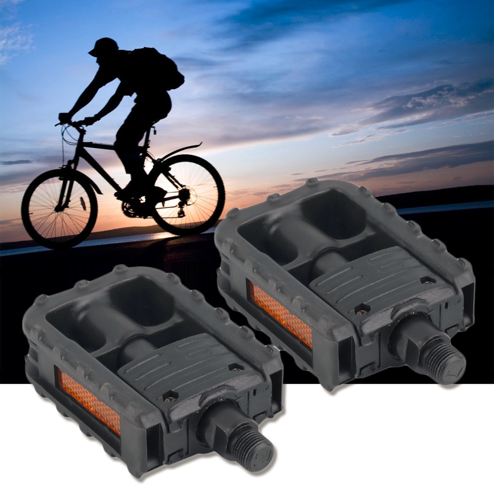 Universal plast mountainbike cykel foldepedaler anti-slip ultralette pedaler cykeltilbehør mtb cykel pedal