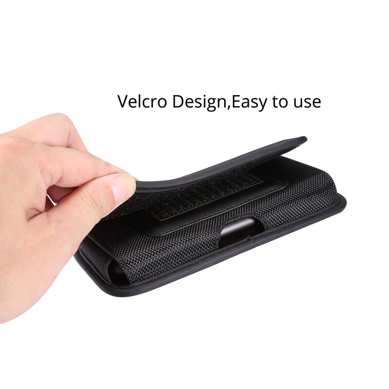 4.7-7.2inch Mobile Phone Waist Bag for Samsung s20 ultra S10E S9 S8plus Holster Belt Clip Pouch for iPhone12 11 pro X XS MAX 7 8