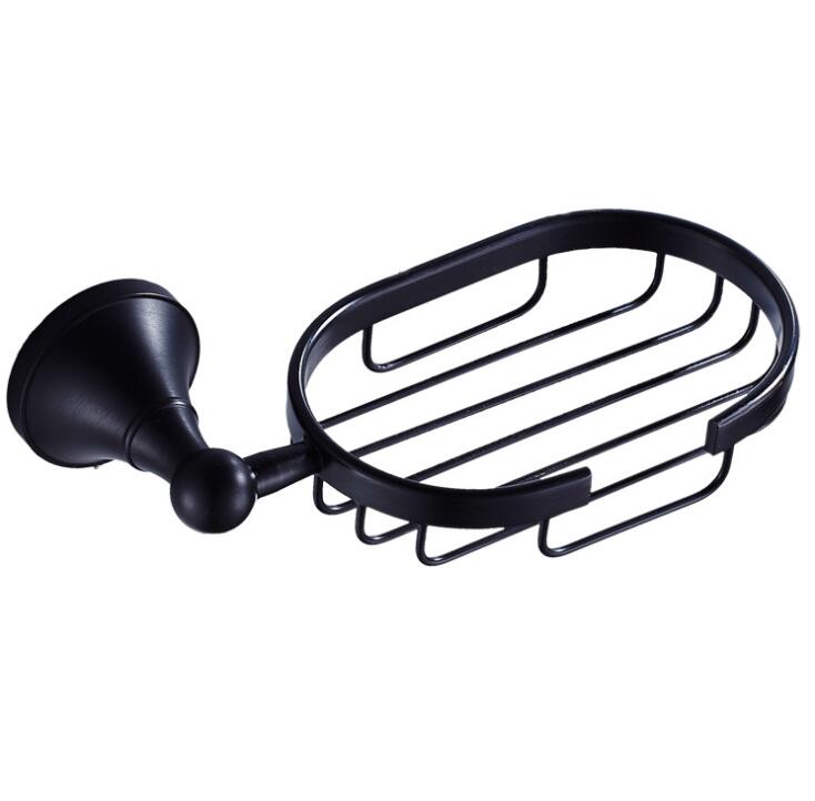 Black bathroom brass Soap Dishes /soap holder Wall mounted Bathroom accessories JM-F68