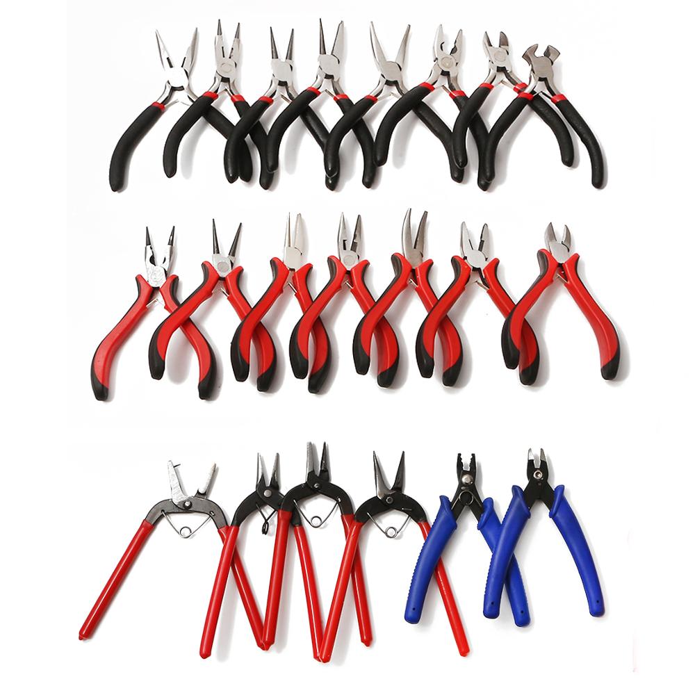 Jewelry Pliers Tools & Equipment Kit Long Needle Round Nose Cutting Wire Pliers For Jewelry Making Handmade Accessories