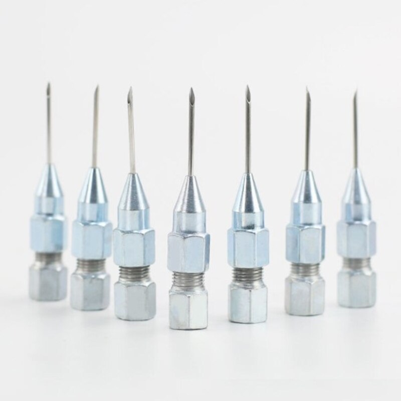 Needle Grease Gun Head Grease Nozzle Grease Gun Accessories Sealed Bearings Removable Refueling Removable