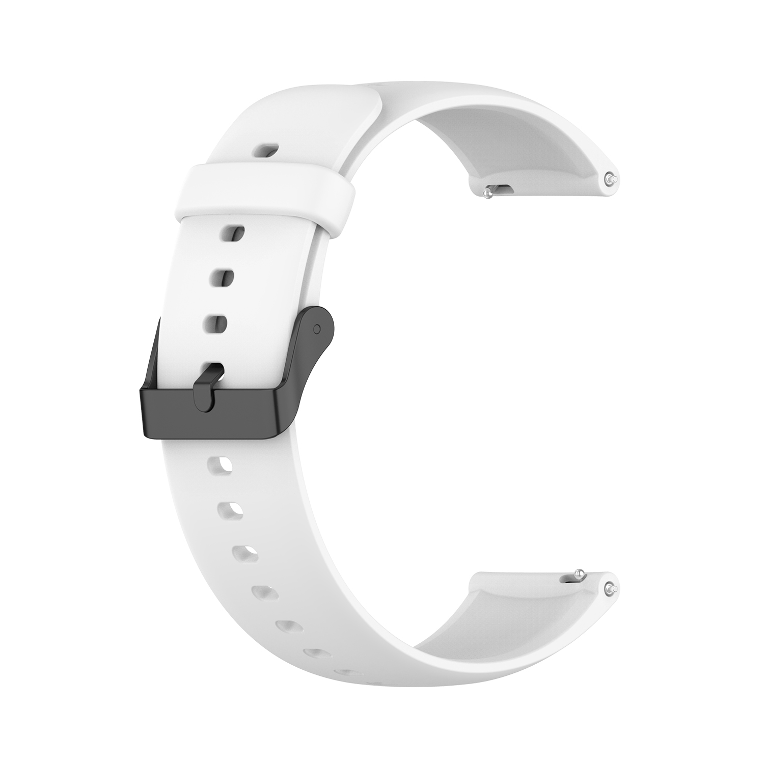 Correa de reloj oficial para Realme watch 3/2 pro, pulsera de silicona para Realme watch 2/Realme S/S pro, accesorios de pulsera: Blanco