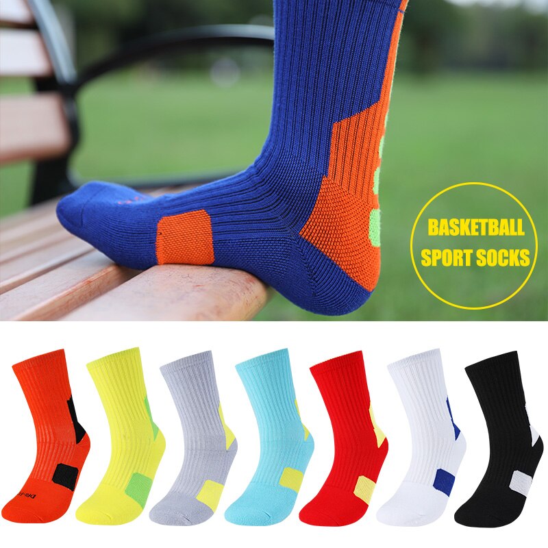 Professionele Sport Basketbal Sokken Voor Running Comfortabele Ademend Thicknon-Slip Elastische En Niet-Fading