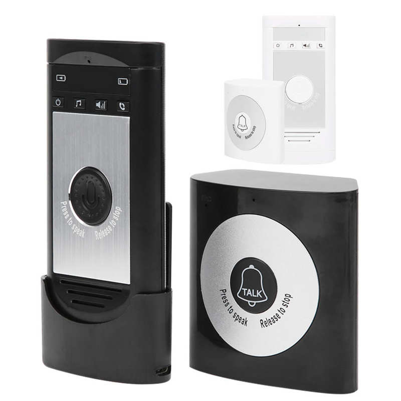 Deurbel Camera Draadloze 2-Weg Intercom Deurbel Laag Stroomverbruik Home Security Systeem