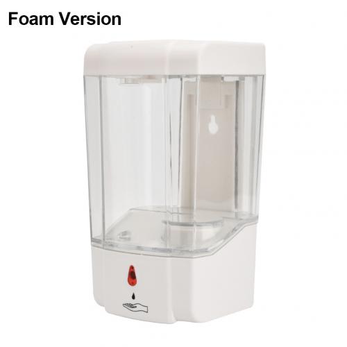 900ml Smart No Touch Wall-mount Foam Liquid USB Powered Soap Dispenser Container: Foam Version