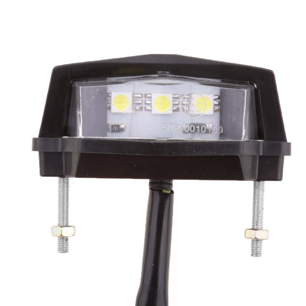 Number Plate 3 Moto Tail Brake Stop Light Rear Lights Indicator Lamp Motorcycle Tail Lamp Lighting Motorbike Accessories