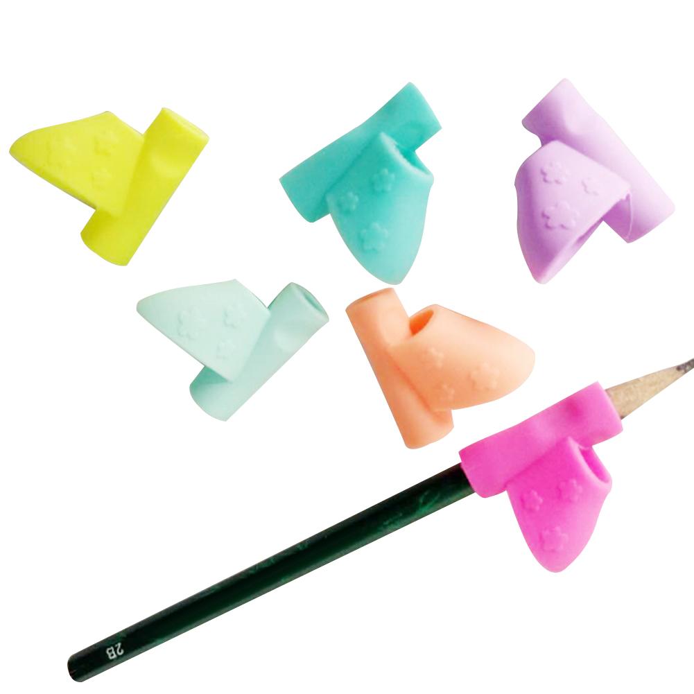 Silicone Pencil Grips for Kids Handwriting Posture Correction Training Writing for Toddlers Kids Preschoolers Students Pen Grip