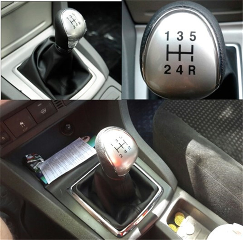 Pomello Del Cambio Ghetta Stivale 5/6 Velocità Per Ford Fiesta MK7 Messa A Fuoco MK2 FL NK3 C-max FL B-max S-max Galaxy MK3 Kuga Transit