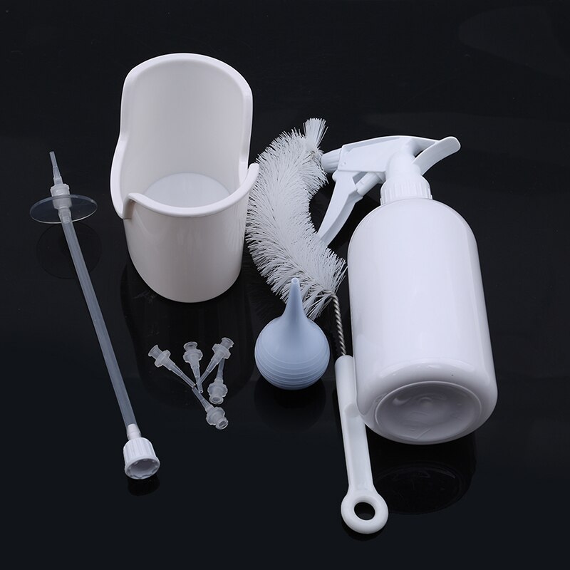 Baby Neuszuiger Set Hygiënische Neus Cleaner Snot Sucker Oor Wassen Gereedschap Soft Pp Care Tools Set