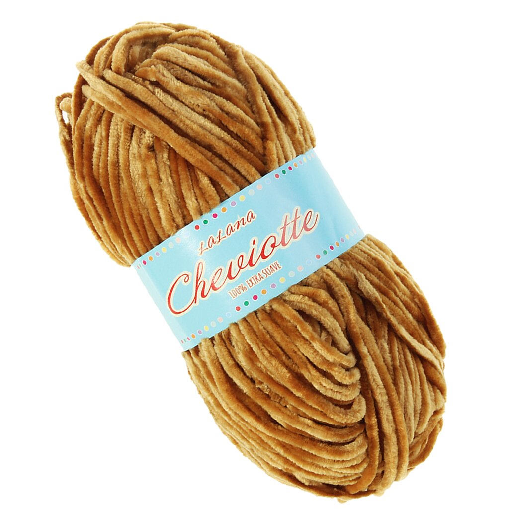 Chenille Yarn - 130Yards - Super Soft Knitting Yarn - Chunky Baby Wool- Sewing Crafts: 2631 as described