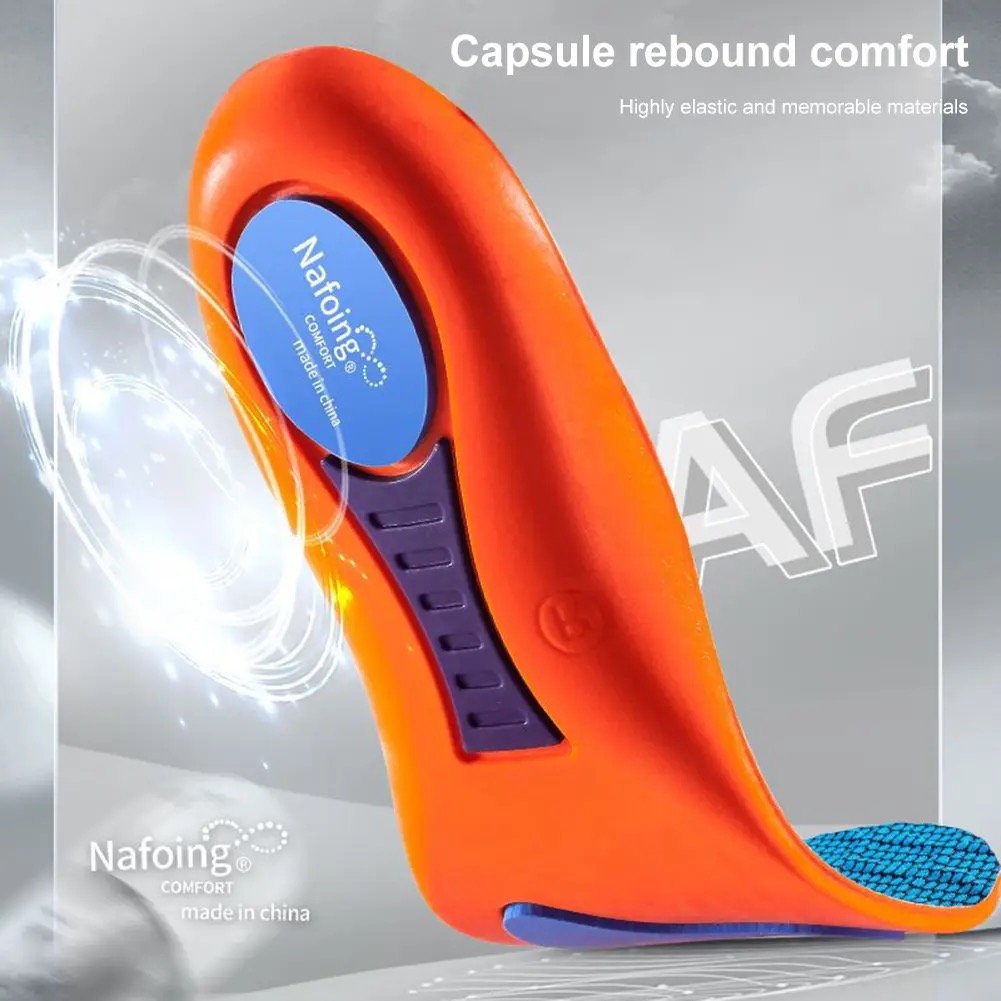 Sportelastizität Einlegesohlen für Schuhe Sohlentechnologie Stoßdämpfung Atmungsaktive Laufeinlagen für Füße Orthopädische Einlegesohlen