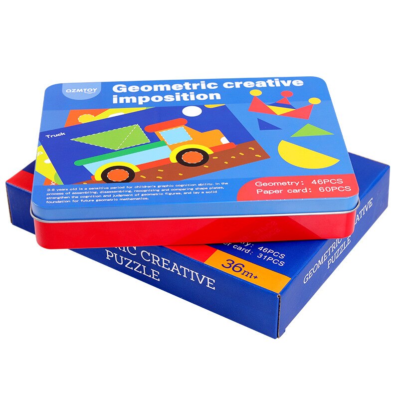 Magnetische Puzzel Speelgoed Kinderen Intelligentie Brain Training Speelgoed Multifunctionele Baby Voorschoolse Vroege Educatief Speelgoed Voor Kinderen