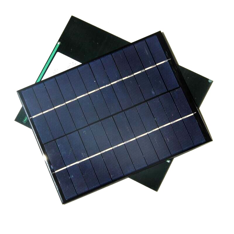 5.2w 12v solceller polykristallina solpaneler gör det själv-panel solenergi batterisystem laddare 165 x 210 x 3 mm