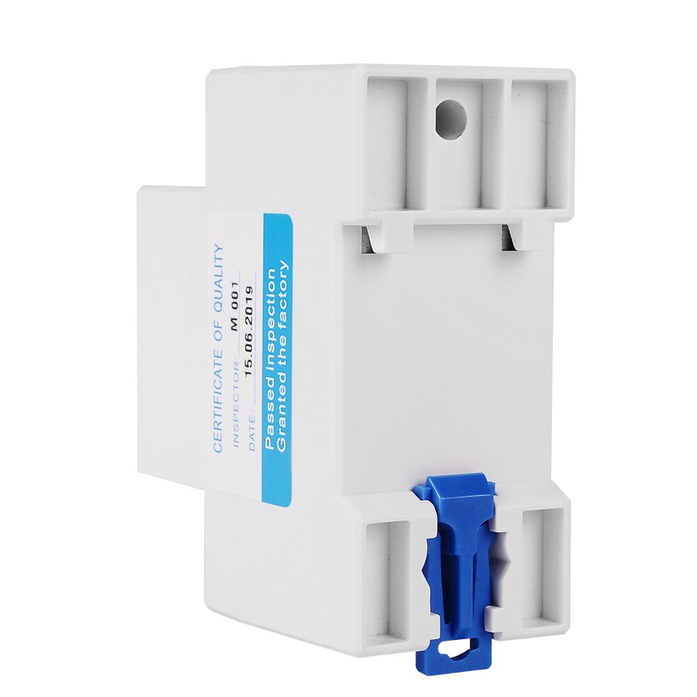 Digital Din Rail Energy Meter Zero Kwh Energy Meter Voltage Current Power Consumption Meter Wattmeter 220v AC Electricity