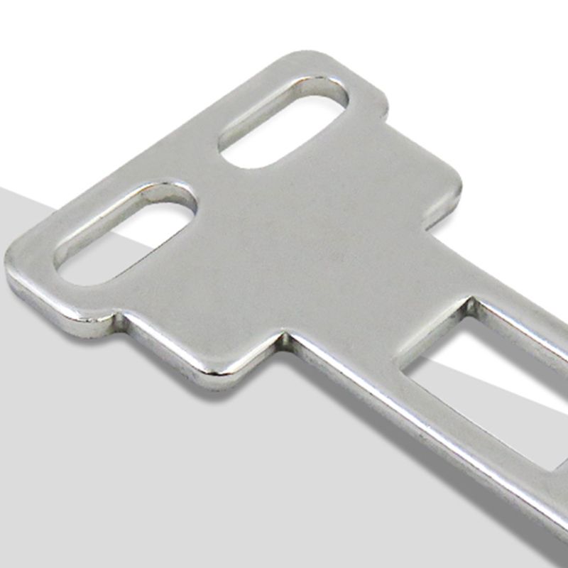 Interruptor de enclavamiento de seguridad para puerta de CZ93-K1, llave de accionamiento, tono plateado, acción directa,