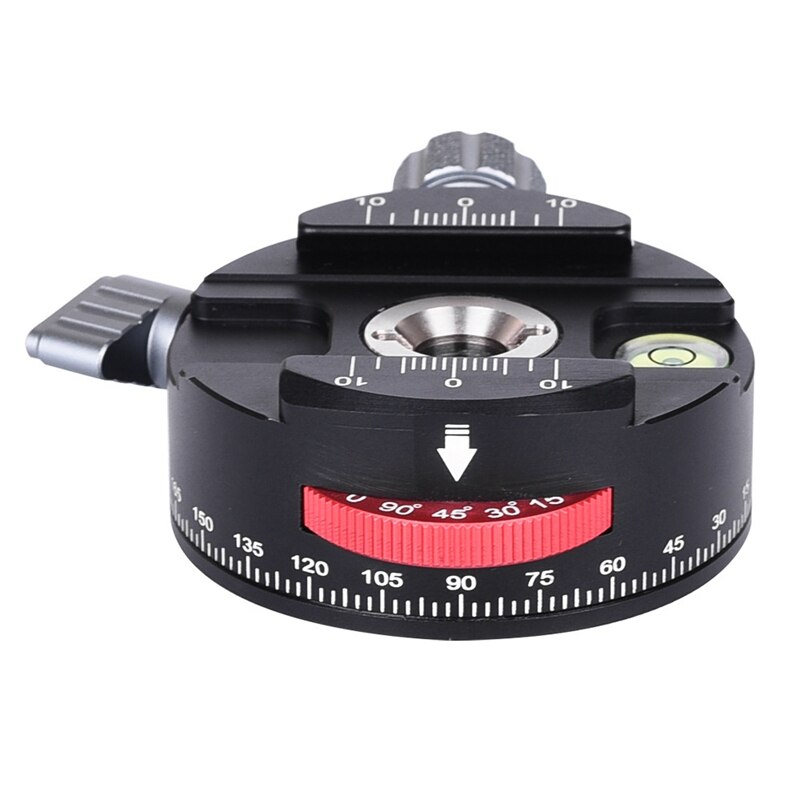 Pan -60h kamera panorama-kugelkopf stativkopf mit indexierrotator als klemme mit 3/8  to 1/4 zoll-schraube