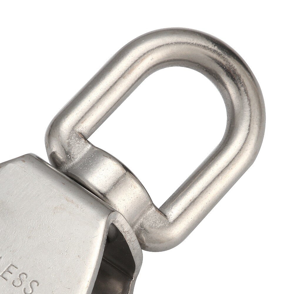 Wheel Swivel Pulley Block Heavy Duty Steel Single Wheel Swivel Lifting Rope Pulley For Wire Rope M15/M20/M25/M32/M50