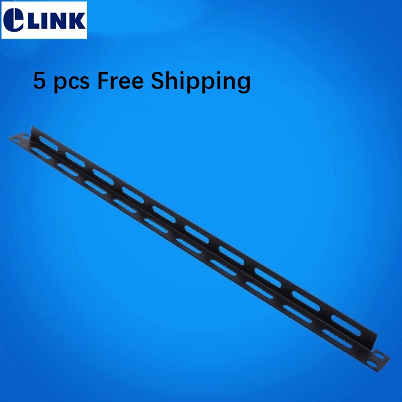 5 PCS 19 &quot;0.5U PDU Acciaio Inox per Armadi Rack di Gestione Dei Cavi di rete wire organizer 2.0 millimetri di spessore 19 pollici trasporto Libero