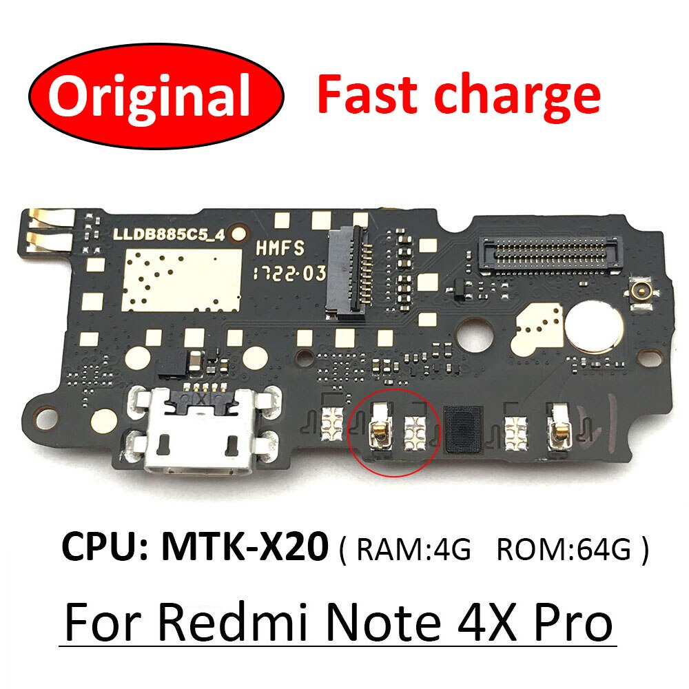 Ładowarka USB złącze portu dokującego złącze Flex Cable dla Xiaomi Redmi Note 8T 9S 9 4 4X 5 5A 6 3 Pro Se 152mm