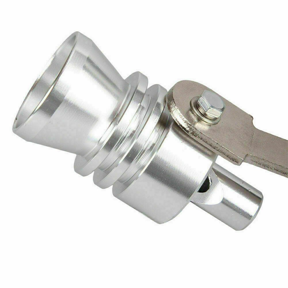 Tuyau d'échappement Turbo surdimensionné pour voiture, 2 pièces, sifflet sonore, simulateur de silencieux, pièces de rechange pour automobile XL