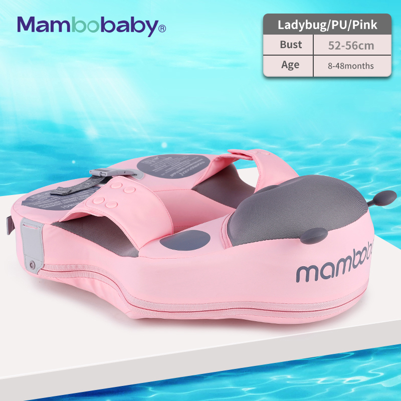 Mambobaby Baby Float Taille Zwemmen Ringen Kids Non-Opblaasbare Boei Zwemmen Ring Swim Trainer Strand Zwembad Accessoires Speelgoed: pink