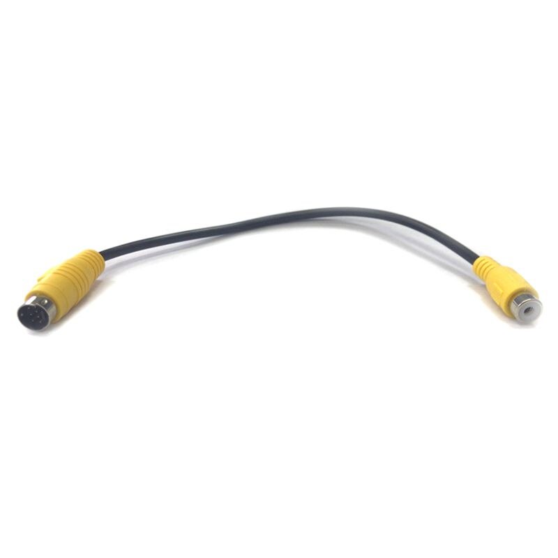 S-video 7-Pin TV a RCA AV Cable adaptador convertidor