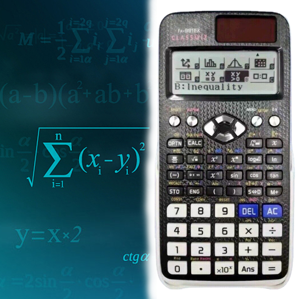 FX-991EX Classwiz Advanced Engineering Advanced Scientific Calculator for Middle High College Students Teachers