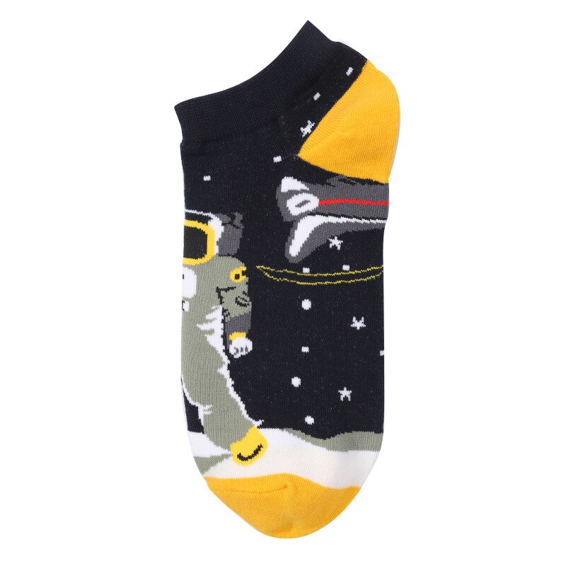 Calcetines bonitos de algodón para hombre, calcetines tobilleros cortos coloridos e informales con números geométricos de fruta, maíz y cerveza,: Gris oscuro