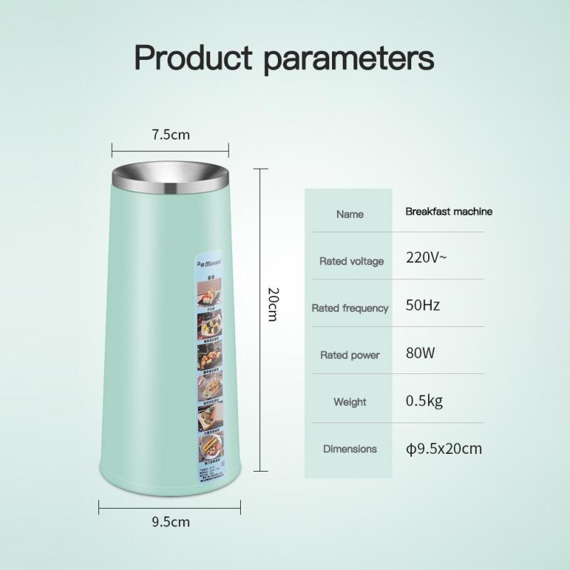 Automatic Electric Egg Master Cooker Single Tube Breakfast Scrambled Egg Sausage Boiler Egg Sandwich Roll Easy Omelette Cooker