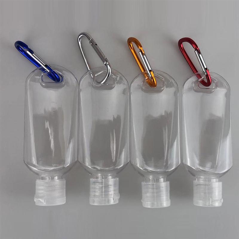 50Ml Muur Opknoping Hand Zeepdispenser Met Haak Shampoo Sanitizer Alcohol Containers Reizen Hervulbare Flessen 10Pcs/5pcs/1Pc