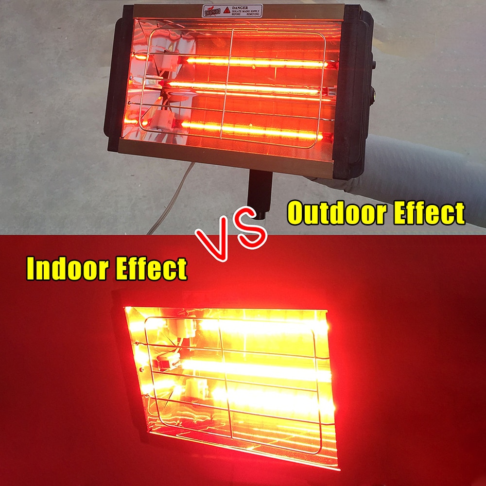1000W vernice per auto polimerizzazione lampada di essiccazione carrozzeria lampada a infrarossi lampada alogena portatile lampada a infrarossi a onde corte