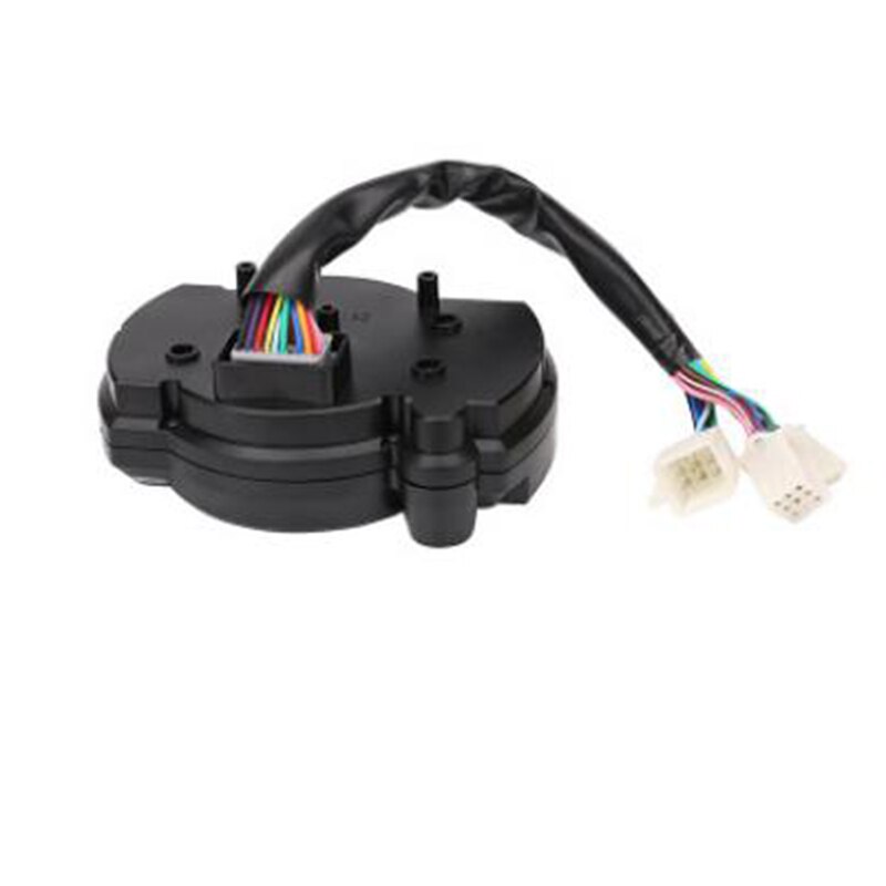 All-in-One Motorcycle Digital Speedometer 7 Color Display LCD Gauge Tachometer Odometer Instrument Adjustable r25 15000rpm