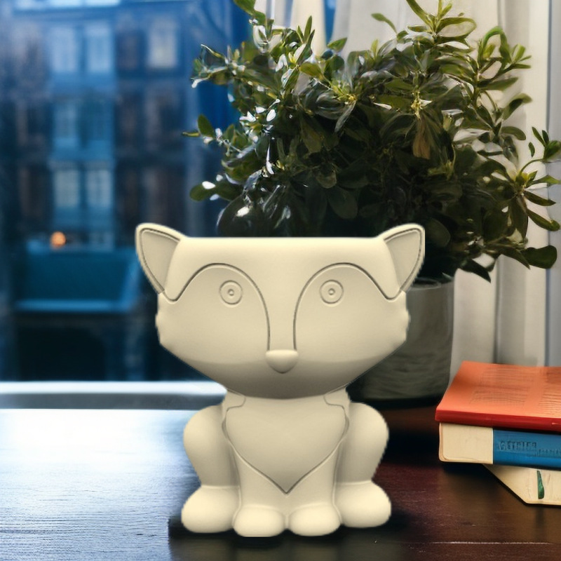 Stampo in silicone Mucca Pecora Riccio Elefante zebra Vaso di fiori Portapenne succulente Fai da te Creazione di resina Vaso di cemento cactus silicone