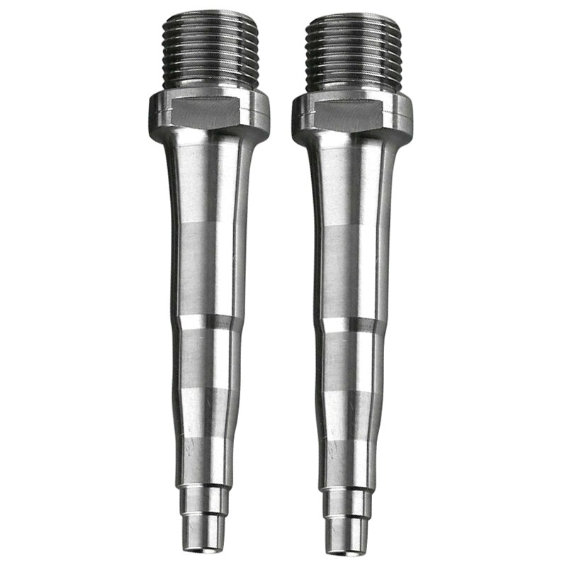 2 pièces vélo titane pédale broches idéal pour SpeedPlay Zero X1 X2 & Action lumineuse 78Mm: Default Title