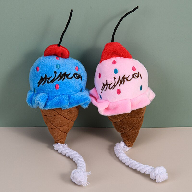 Dog Plush Stuffed Toys For Small Large Medium Dogs Puppy Soft Squeak Interactive Toy Teeth Cleaning Training Pet Accessories