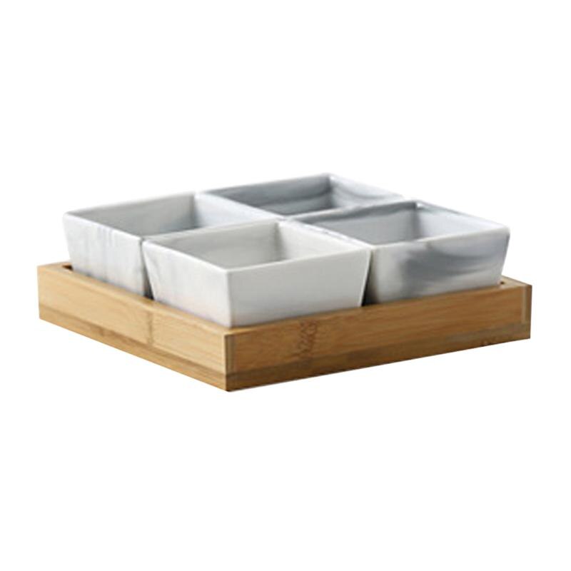 nordisch Keramik Marmor Obst Platte Kreative Bonbonniere Getrockneten Obst Tablett Snack Lagerung Platte für Party Hause: 4 Netz grau