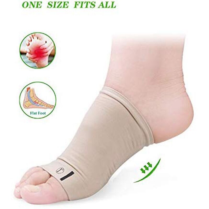 Compression Arch Support with Comfort Gel Pad,Arch Brace for Flat Feet Cushions for Women & Men, Plantar Fasciitis Sleeves Shoe