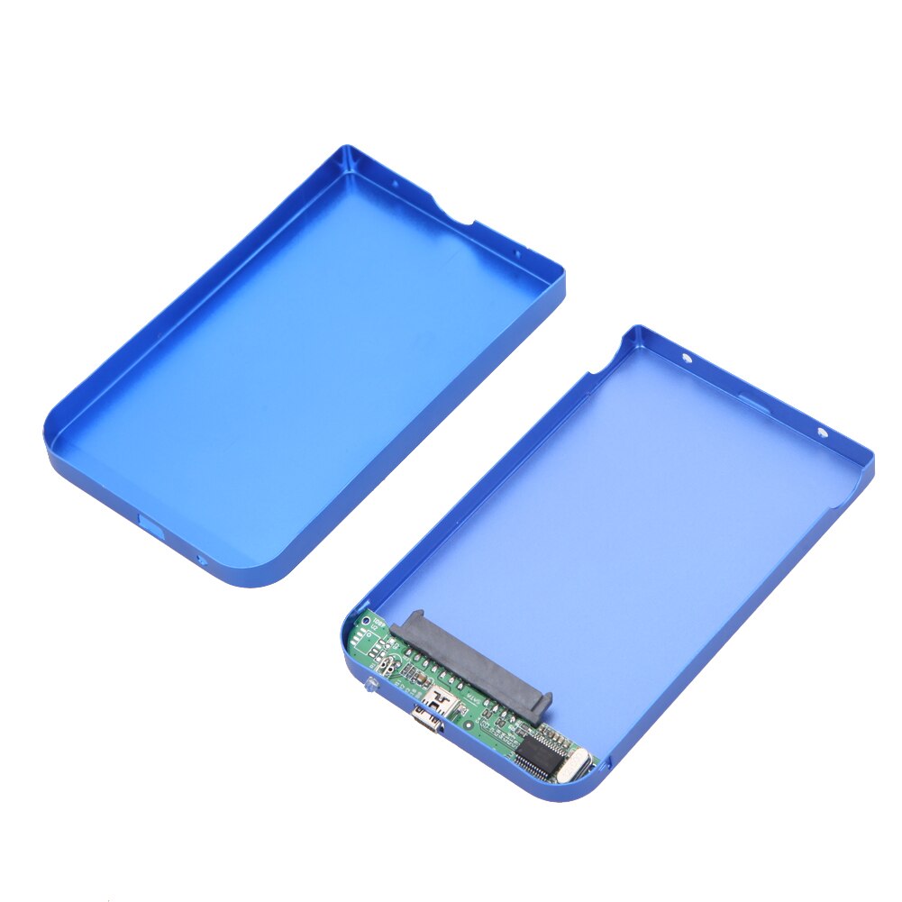 Ultra-Slim USB 2.0 Hard Drive External Enclosure Case for 2.5 Inch SATA HDD SSD