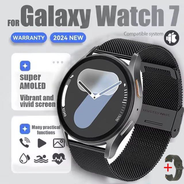 Novo relógio 7 bifosensor de tela ultrapequena para atingir monitoramento de saúde preciso smartwatch gps de dupla frequência para ios androide: YELLOW