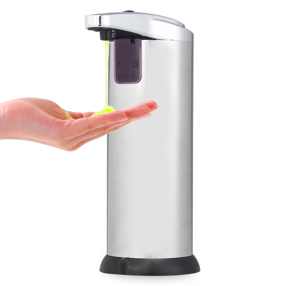 AD-02 280 ml Rvs Automatische Zeepdispenser Touchless Sanitizer Dispenser