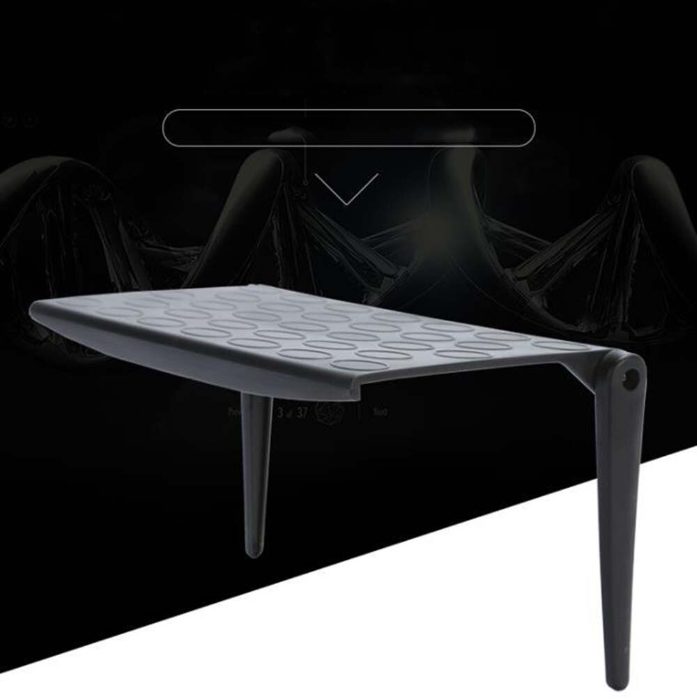 Multi-functional Storage Rack Adjustable Screen Top Shelf TV Computer LCD Display Rack Screen Storage Bracket Office Rack Holder