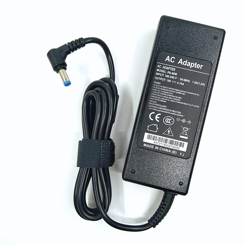 19V 4.74A 90W 5.5x1.7mm Laptop Adapter Charger for ACER ASPIRE 5750G 5755G 7110 9300 E1-531 E1-571G M5-581G V5-571P 4925G Power: WHITE