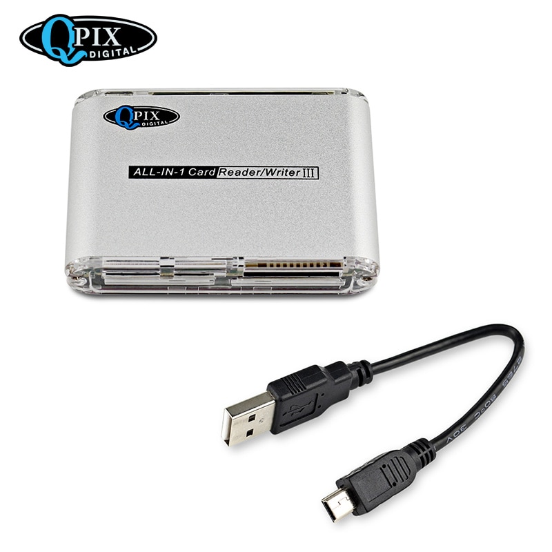 Lector de tarjetas todo en 1 Universal, multilector SDXC inteligente de tarjetas/SDHC/CF, lector de tarjetas de memoria de alta velocidad
