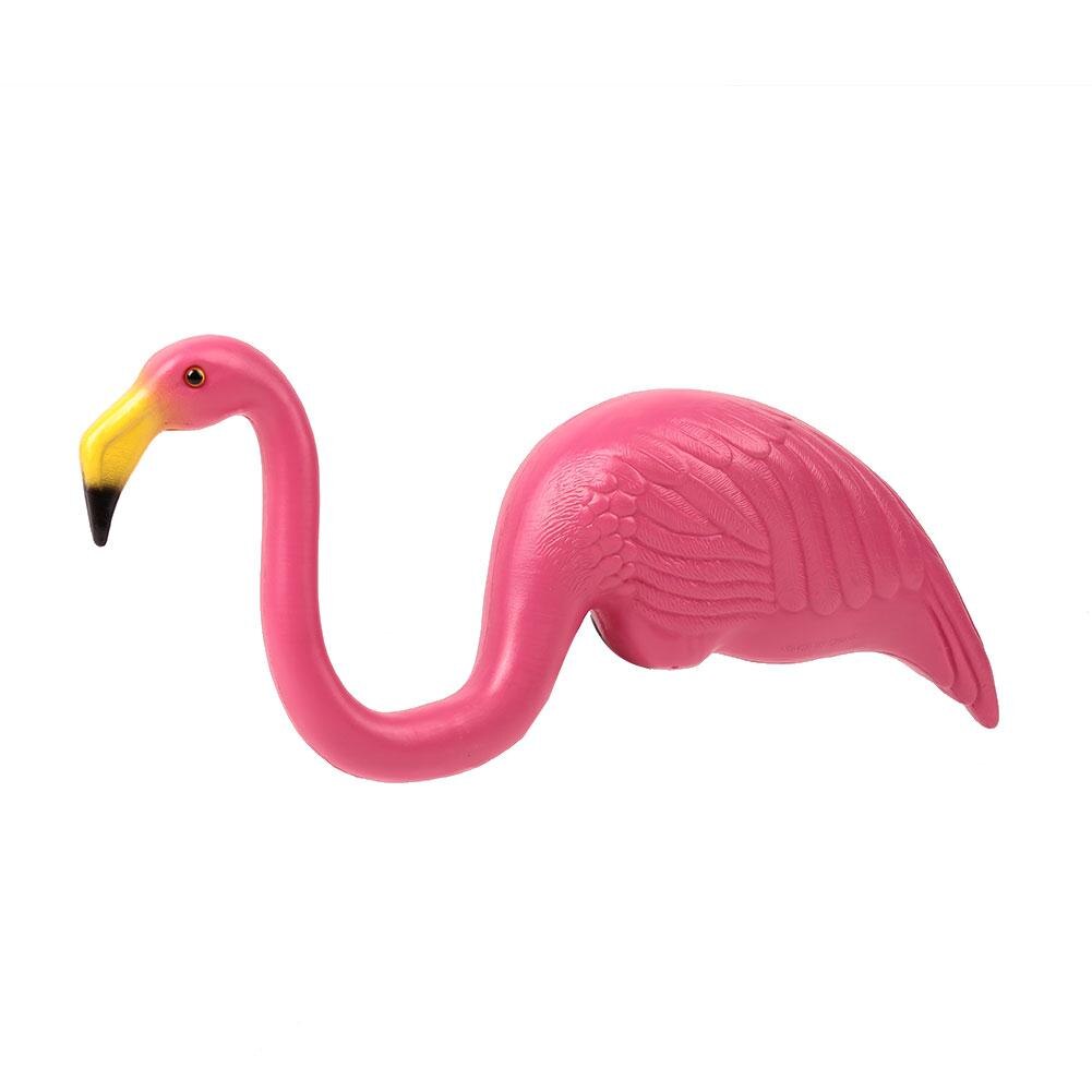 Kunstig flamingo havearbejde indretning udendørs have 3 stk / parti dekoration dekoration lyserød / rød simulering ornamenter festival: Lyserød 1