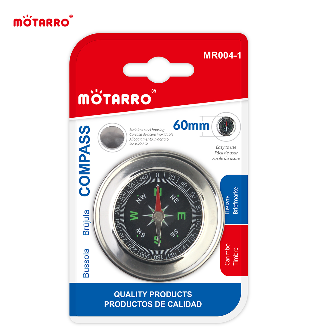 MOTARRO 1 stks draagbaar kompas aluminium lichtgewicht outdoor camping wandelen draagbaar zakkompas