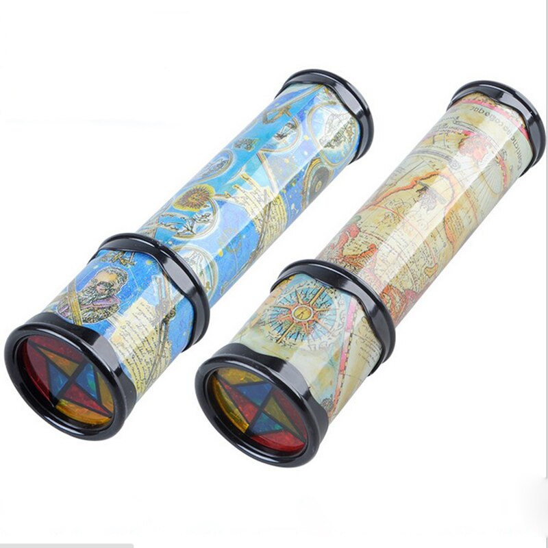 21 cm Kaleidoscopes Kinderen Speelgoed Schaalbare Uitgebreide Rotatie Verstelbare Caleidoscoop Fancy Kleur Wereld Educatief Speelgoed Voor Kinderen