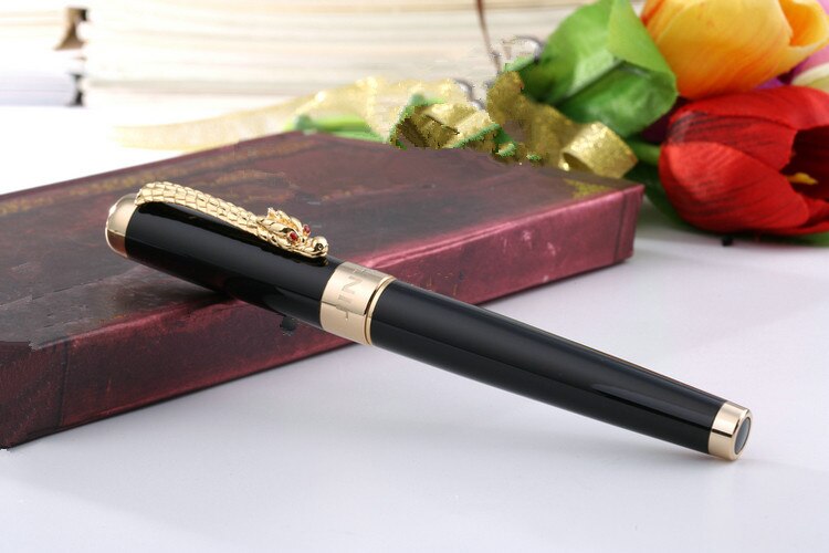 JINHAO 1200 Black Luxurious Business Broad Nib fountain Pens office Business school writing pen
