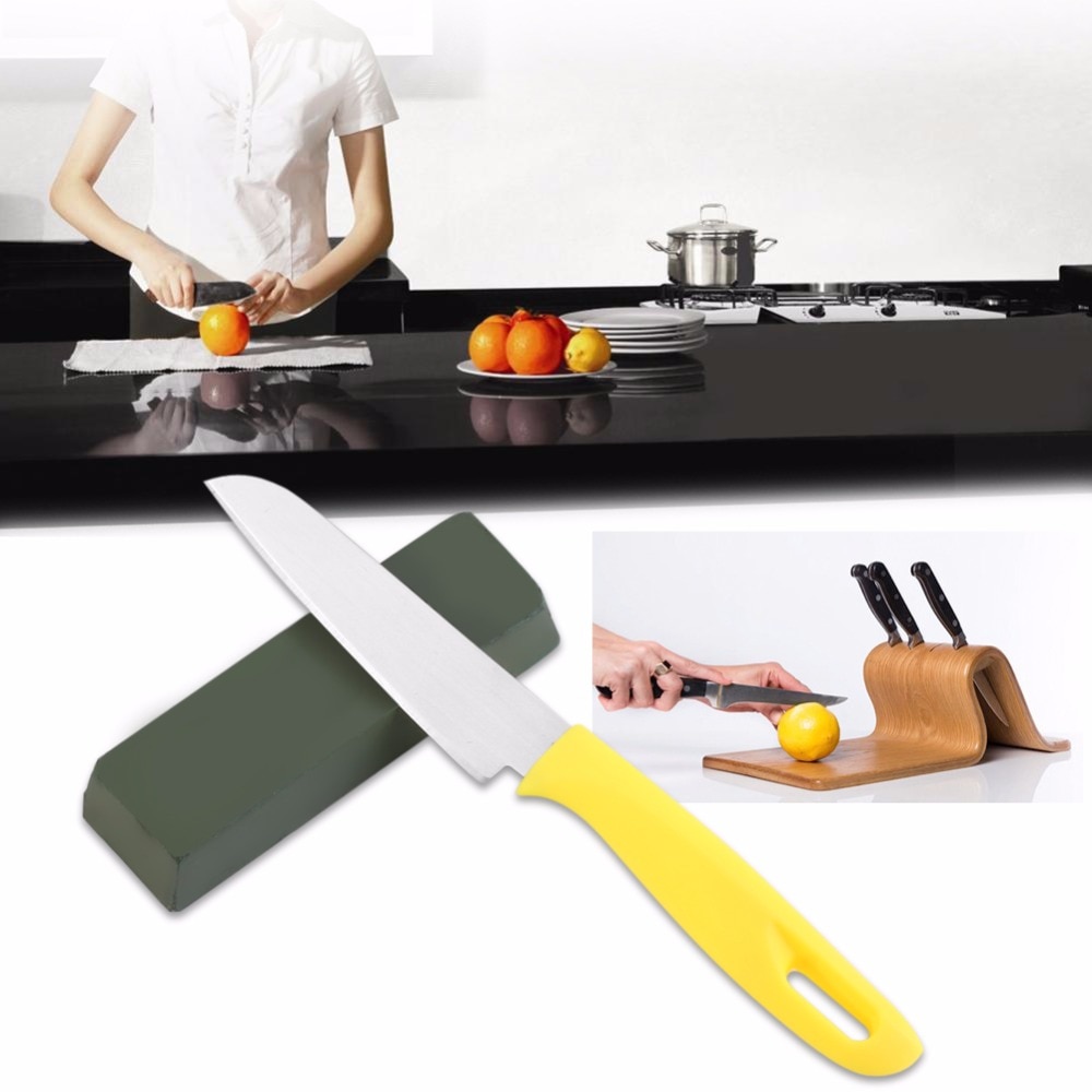 EECOO-afilador de cuchillos para pulir pasta de cera, afilado de óxido de cromo, pasta de esmalte, uso para Metal/cuero/madera/Jade/no metálico