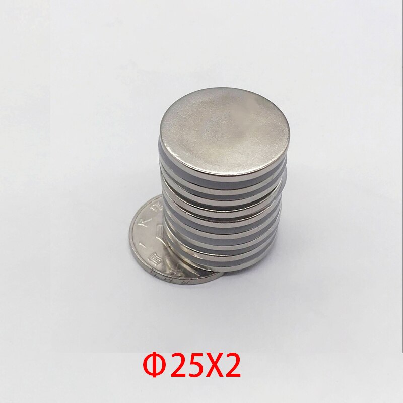 Disc Neodymium Magnet High Power Round Magnets Strong Performance Magnets Sheet Rare Earth Magnets