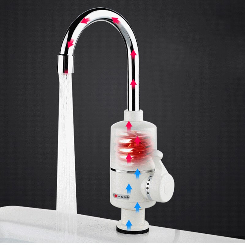 3000w Electric Kitchen Water Heater Tap Instant Cold Heating Water Faucet 3S Instantaneous Heater Faucet Tankless